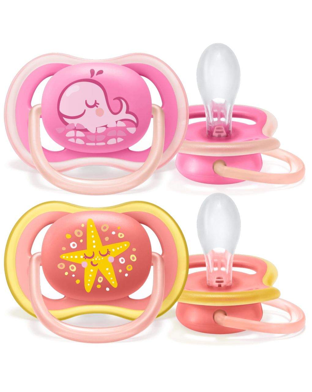 Succhietto Ultra Air 6-18m femminuccia Philips Avent