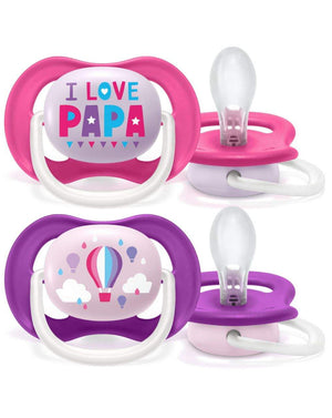 Succhietto Ultra Air 6-18m femminuccia Philips Avent
