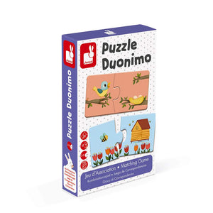 Puzzle Duonimo Gioco di Corrispondenza Janod