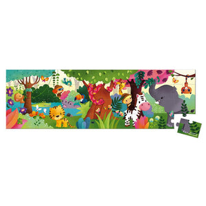 Puzzle Panoramico Giungla 36 Pezzi Janod
