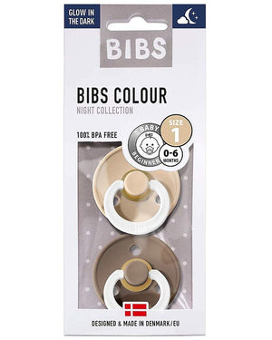Set di 2 Ciucci Colour Notte Bibs