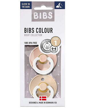 Set di 2 Ciucci Colour Notte Bibs