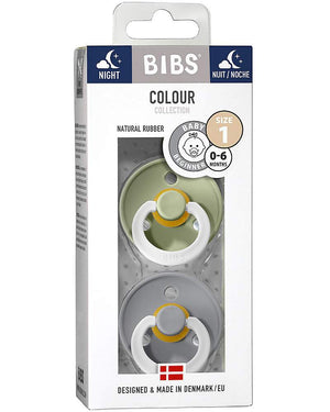 Set di 2 Ciucci Colour Notte Bibs