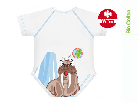 Body Neonato 0-36 Mesi Caldo Cotone Bio Save The Arctic JBimbi