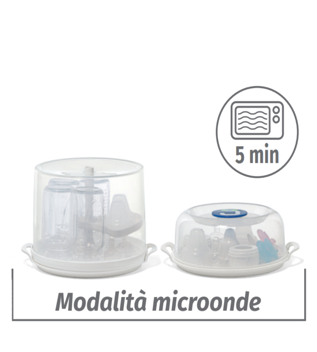 Sterilizzatore Elettrico Microonde J BIMBI Comby 4 in 1