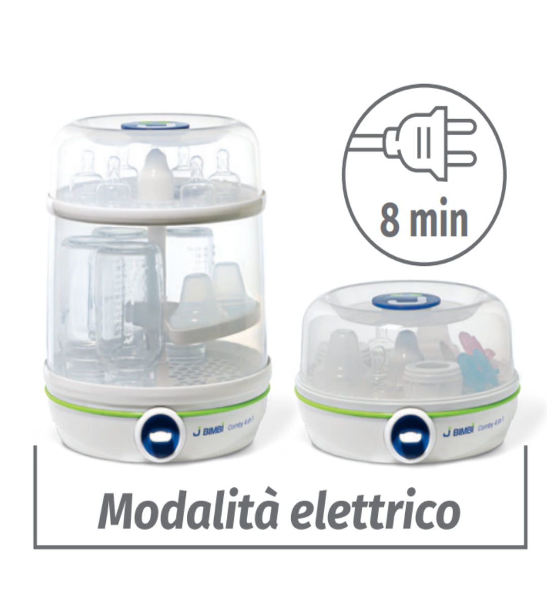 Sterilizzatore Elettrico Microonde J BIMBI Comby 4 in 1