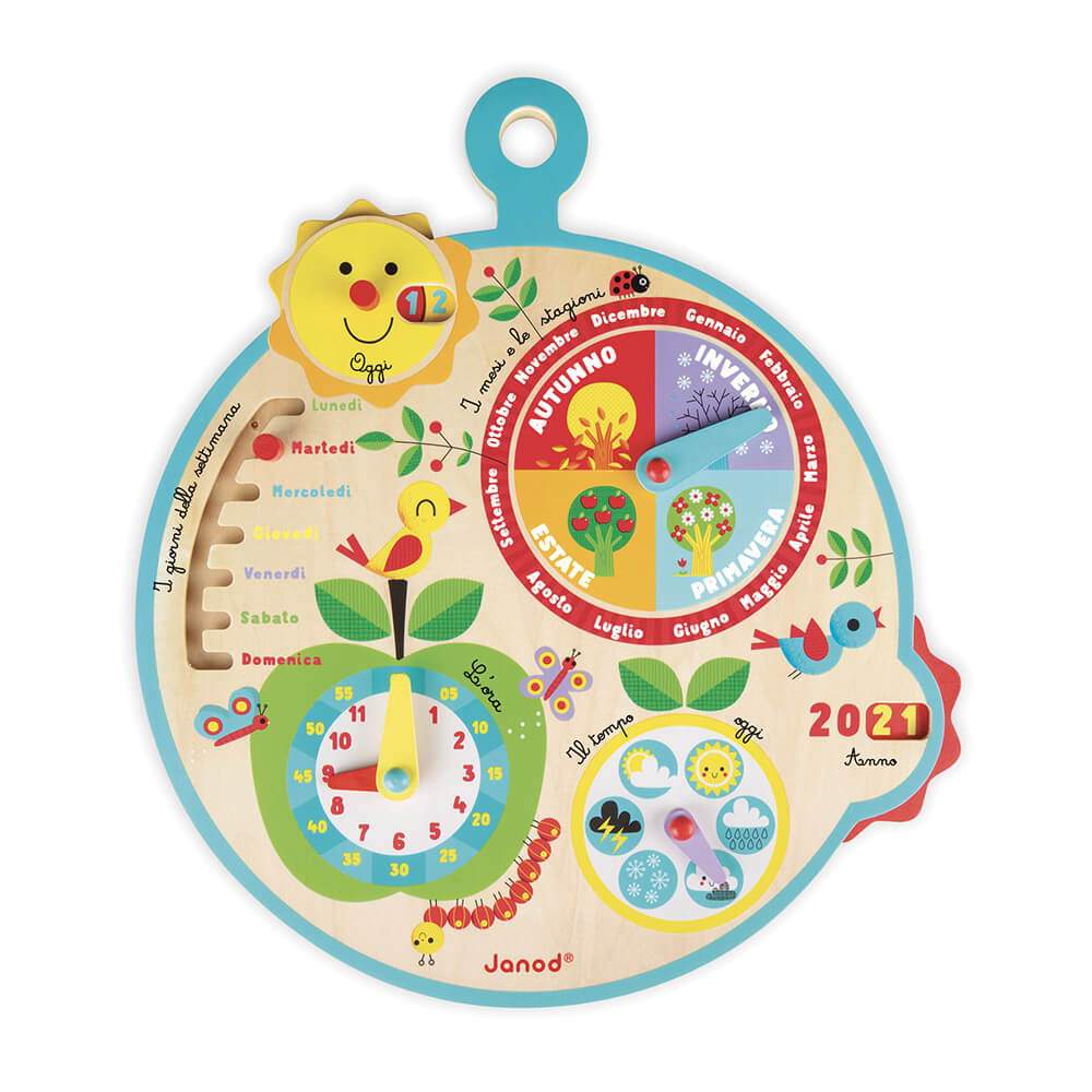 Calendario Nel Corso Del Tempo Janod