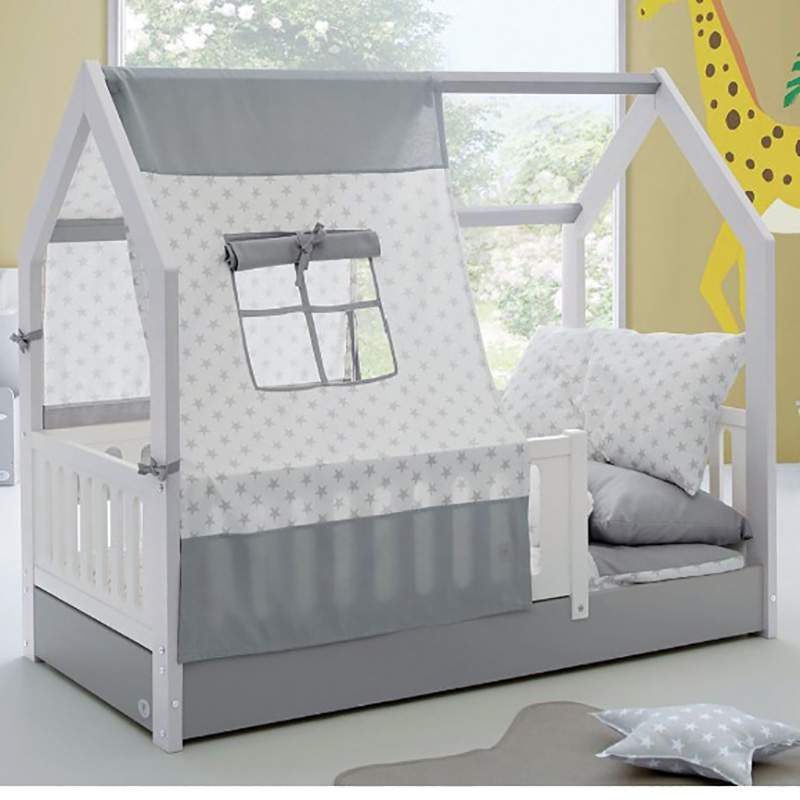 Kit Tenda per letto Moovie Cuoricini