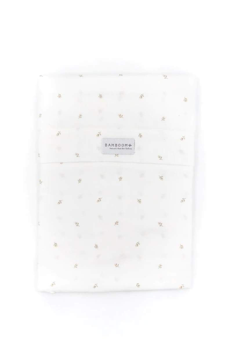 Set Lenzuola Lettino + Federa Bamboom Print