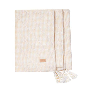 Copertina Lettino in Alga e Bamboo Seacell Natural Dili Best