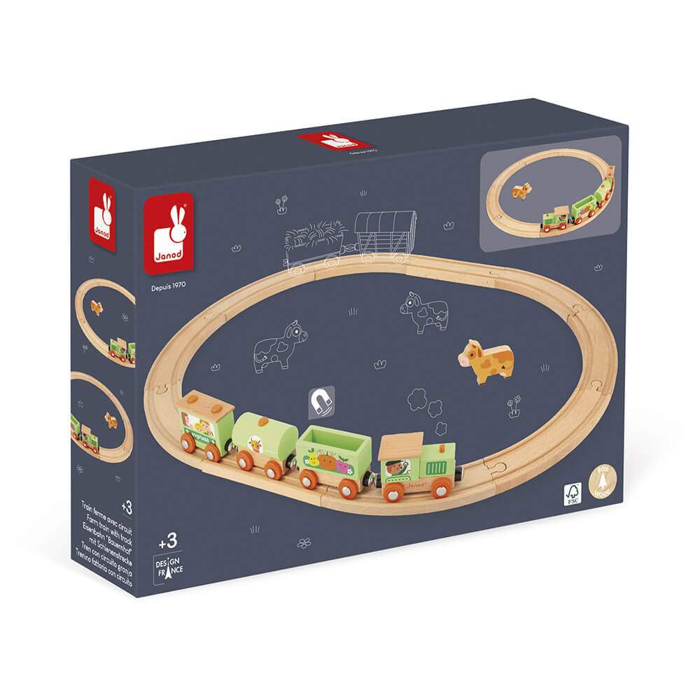 Trenino Fattoria Con Circuito Janod