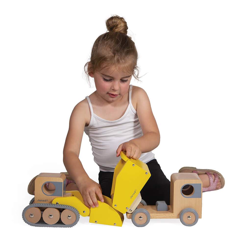 Bolid Camion Ribaltabile e Bulldozer Janod