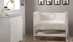 Lettino Cuoricino Co-Sleeping Cuoricini