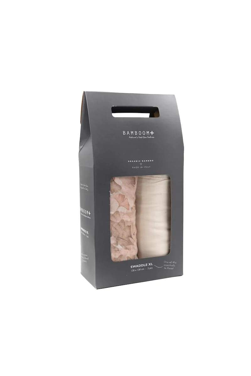 Swaddle Muslin XL Bamboom 2 Pack 120x120 cm