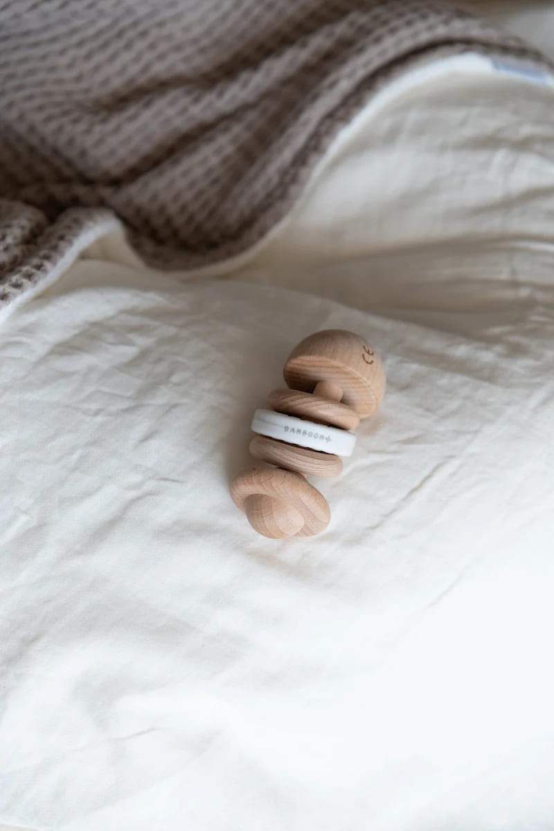 Sonaglio Legno e Silicone Bamboom