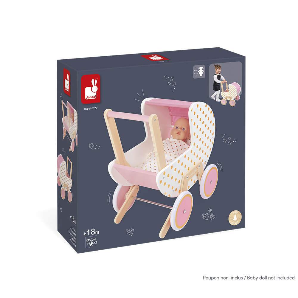 Carrozzina Giocattolo Candy Chic Janod