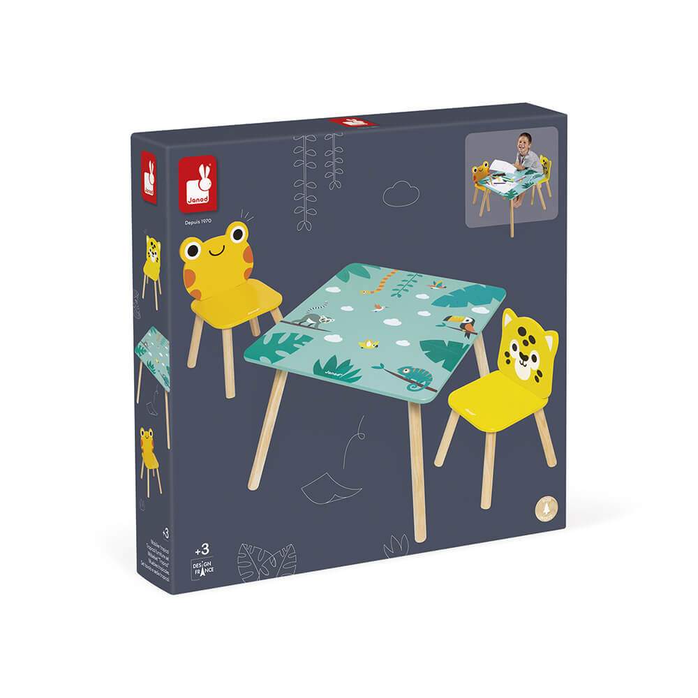 Set Tavolo Sedie Tropik Janod