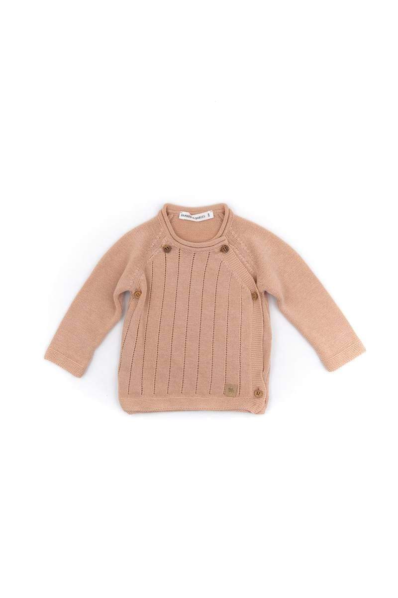 Maglia Incrociata Trattini Knitted Bamboom