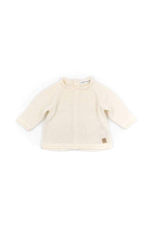 Maglia Apertura Dietro a Costine Knitted Bamboom