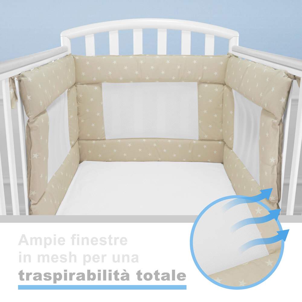 Paracolpi Lettino Air Mesh Baby Idea