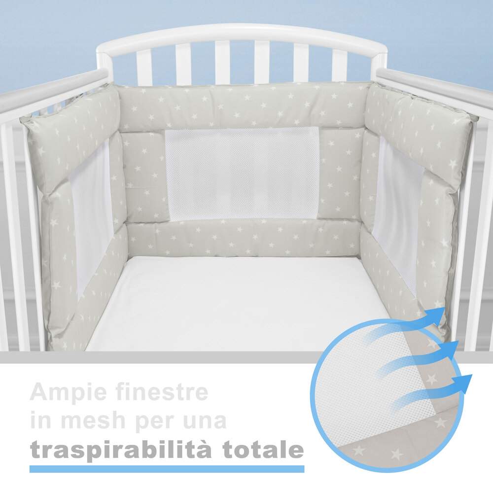 Paracolpi Lettino Air Mesh Baby Idea