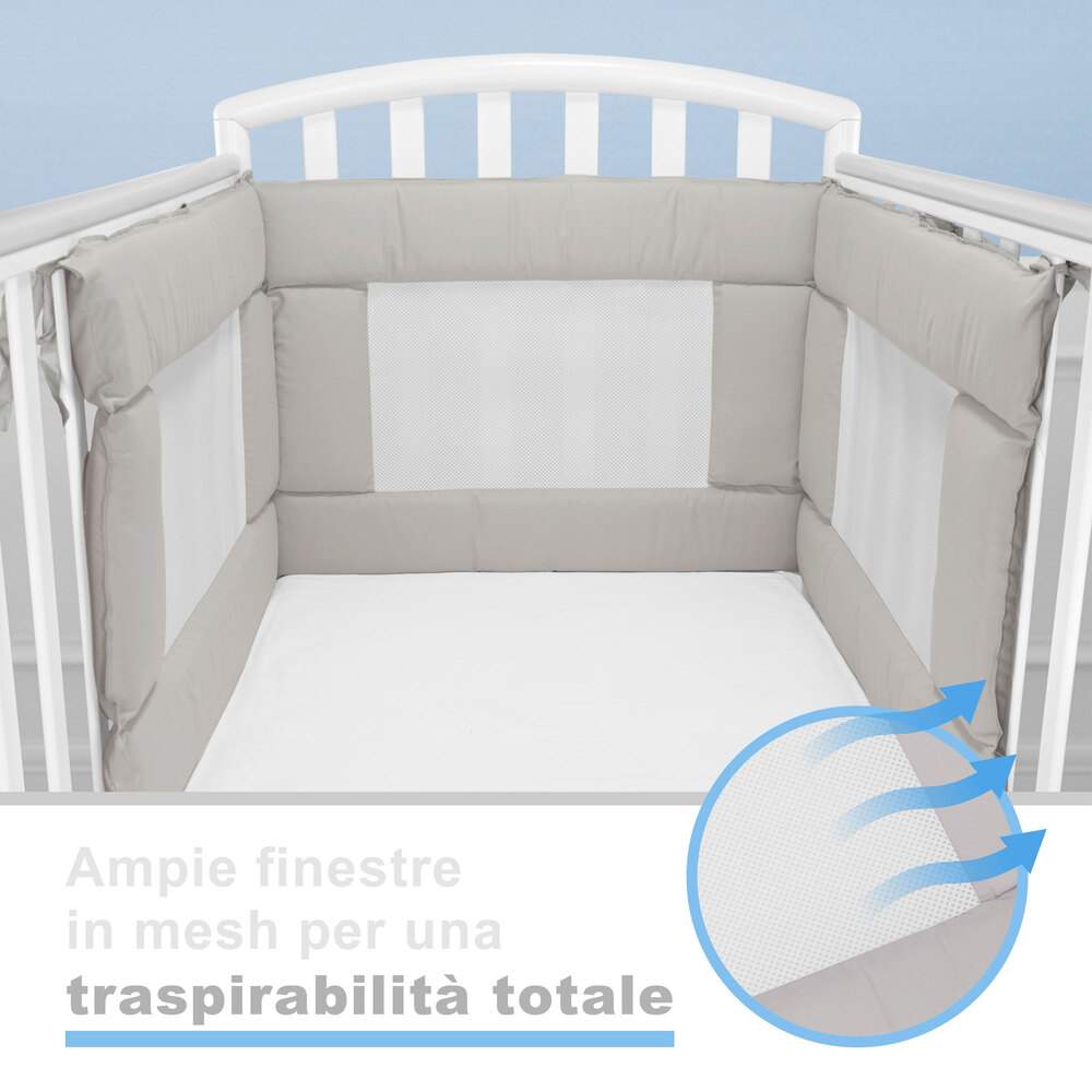 Paracolpi Lettino Air Mesh Baby Idea