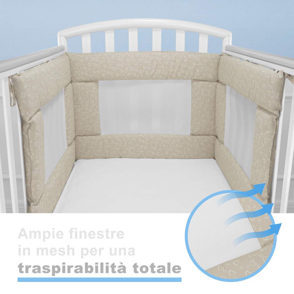 Paracolpi Lettino Air Mesh Baby Idea