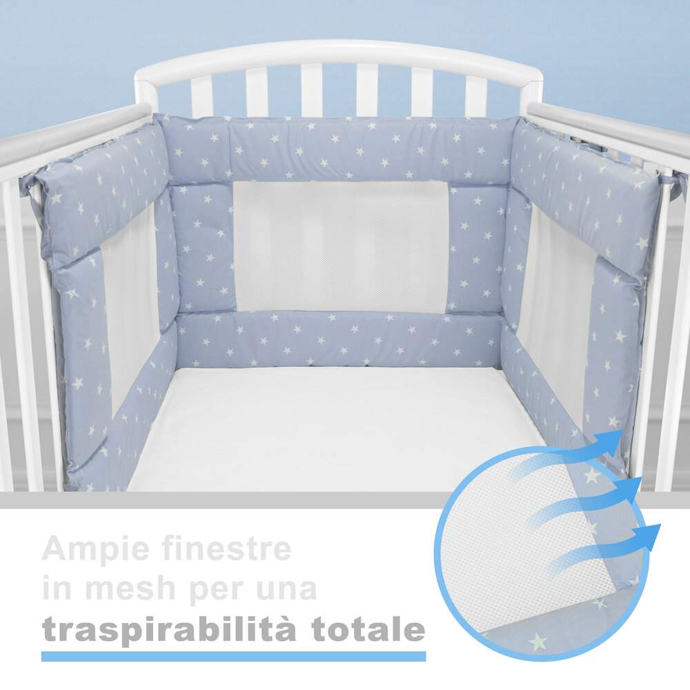 Paracolpi Lettino Air Mesh Baby Idea