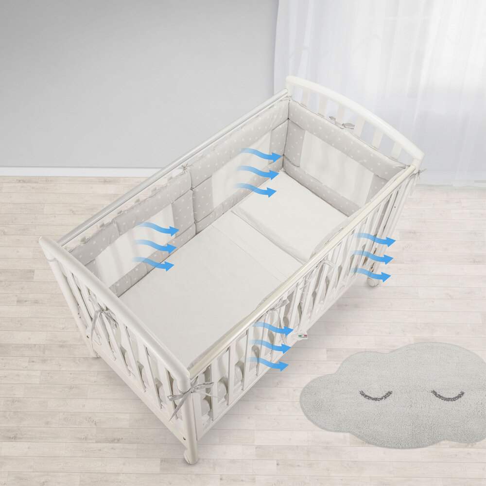 Paracolpi Lettino Air Mesh Baby Idea