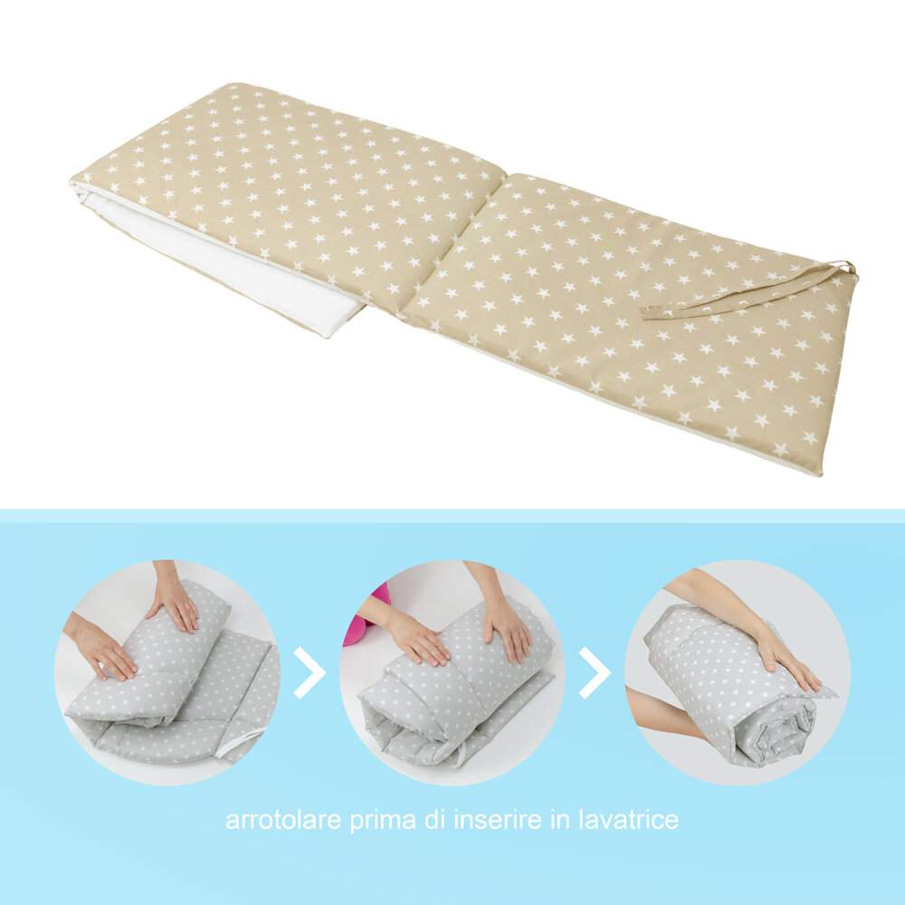 Paracolpi Lettino Lati Corti Lineare Baby Idea