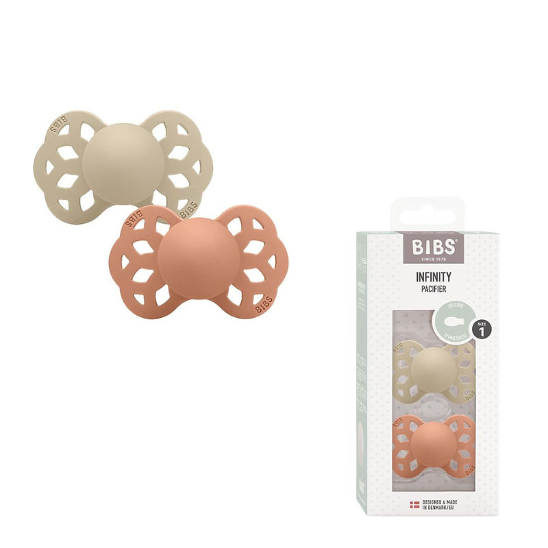 Set di 2 Ciucci Infinity Bibs