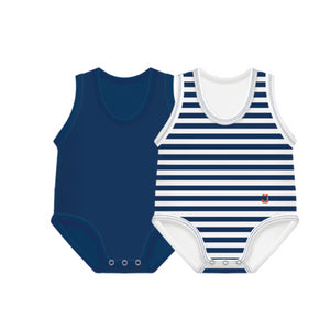Body Neonato Estivo Righe 0-36 Mesi J BIMBI