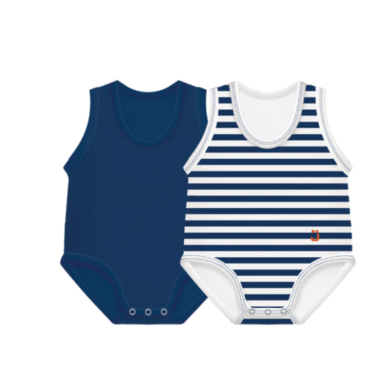Body Neonato Estivo Righe 0-36 Mesi J BIMBI