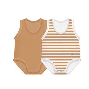 Body Neonato Estivo Righe 0-36 Mesi J BIMBI