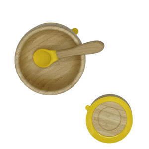 Ciotola in Bambù + Cucchiaino EcoMikro Tatanatura