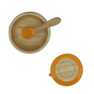 Ciotola in Bambù + Cucchiaino EcoMikro Tatanatura