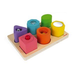 Puzzle 6 Cubi Sensoriali I Wood Janod
