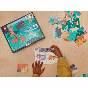 Puzzle Panoramico 4 Stagioni 26 Pezzi Janod