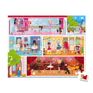 Puzzle Accademia di Danza 100 Pezzi Janod