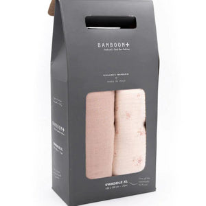 Swaddle Muslin XL Bamboom 2 Pack 120x120 cm