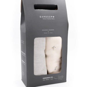 Swaddle Muslin XL Bamboom 2 Pack 120x120 cm