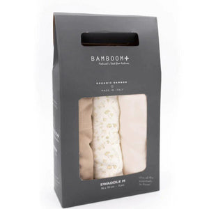 Swaddle Muslin Medium Bamboom 3 Pack 70x70 cm