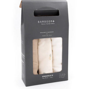 Swaddle Muslin Medium Bamboom 3 Pack 70x70 cm
