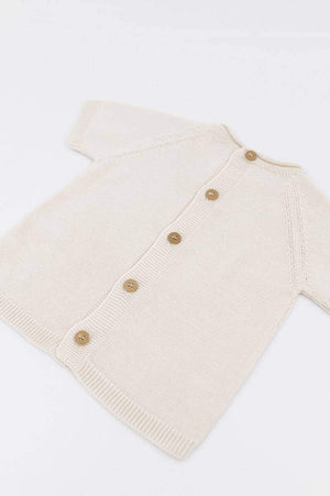 Maglia Maniche Corte Traforata Knitted Bamboom