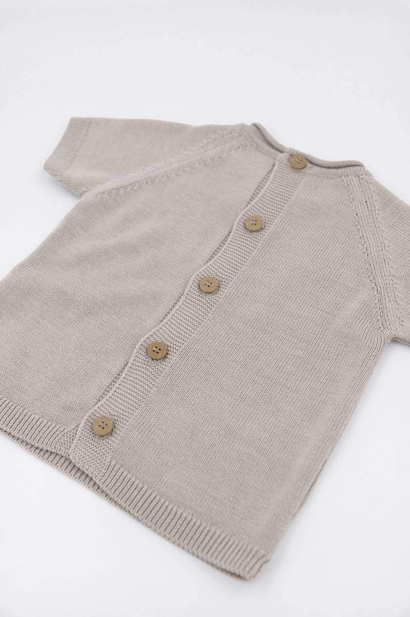 Maglia Maniche Corte Traforata Knitted Bamboom