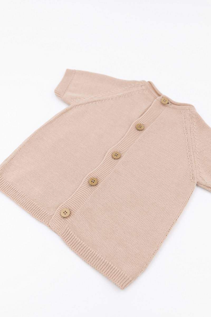 Maglia Maniche Corte Traforata Knitted Bamboom