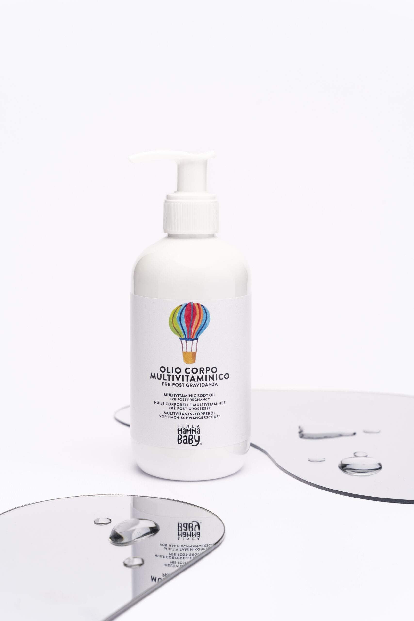 Olio Corpo Multivitaminico pre-post Gravidanza Linea Mamma Baby