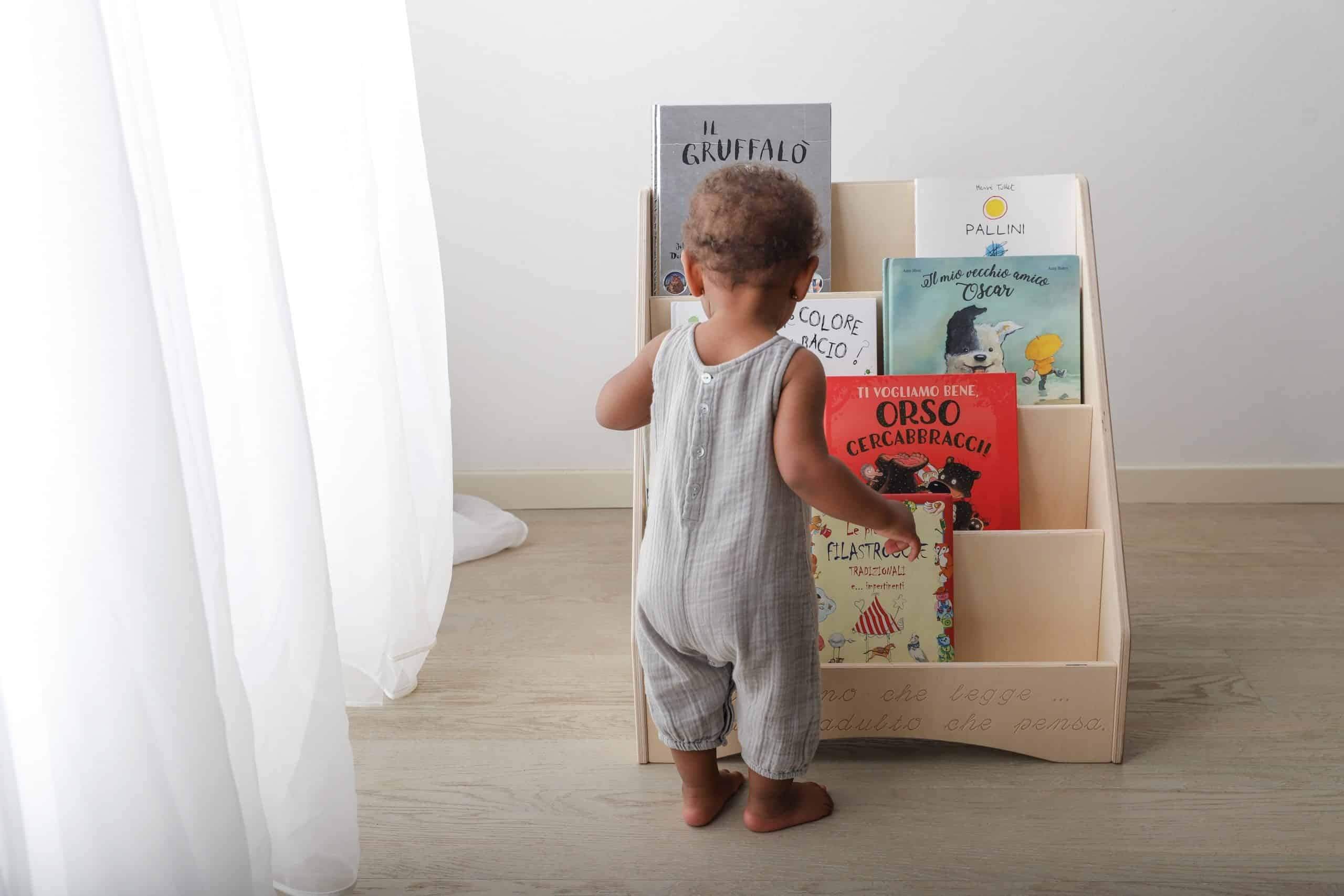 Libreria montessori frontale Babydreams