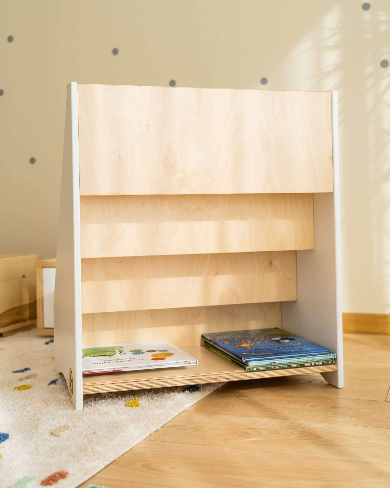 Libreria montessori frontale Babydreams