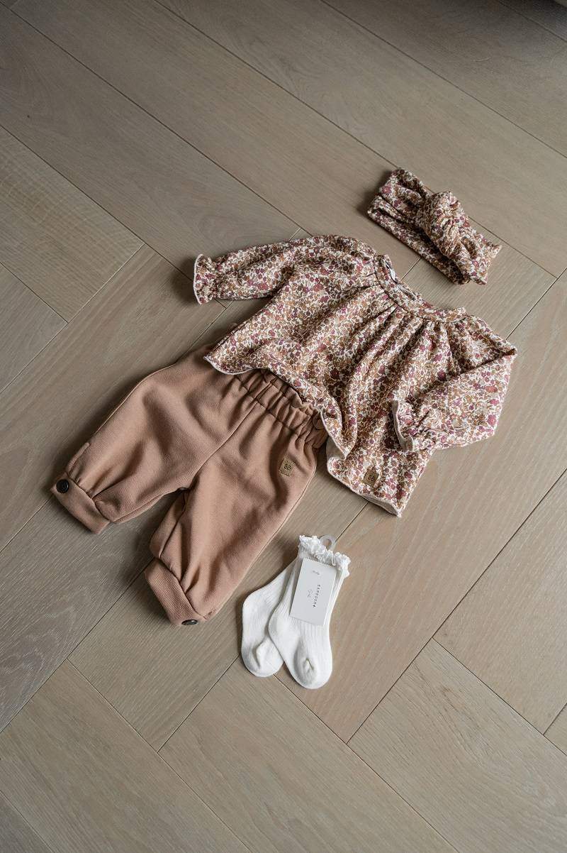 Blusa jersey plisse Emily Bamboom